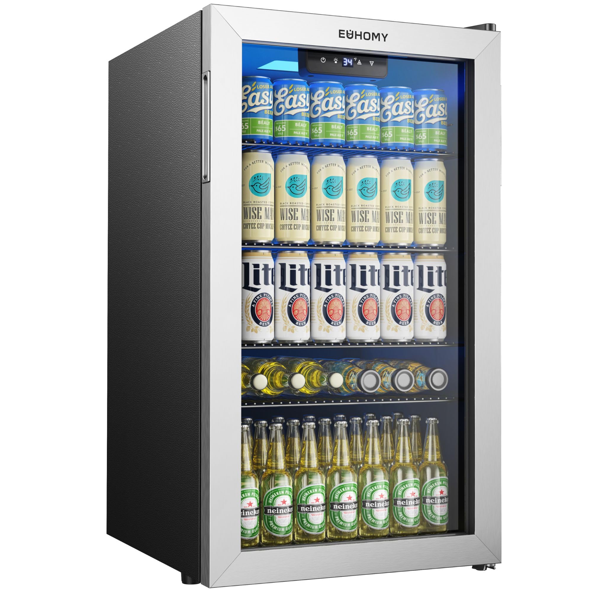 130-Can Beverage Refrigerator