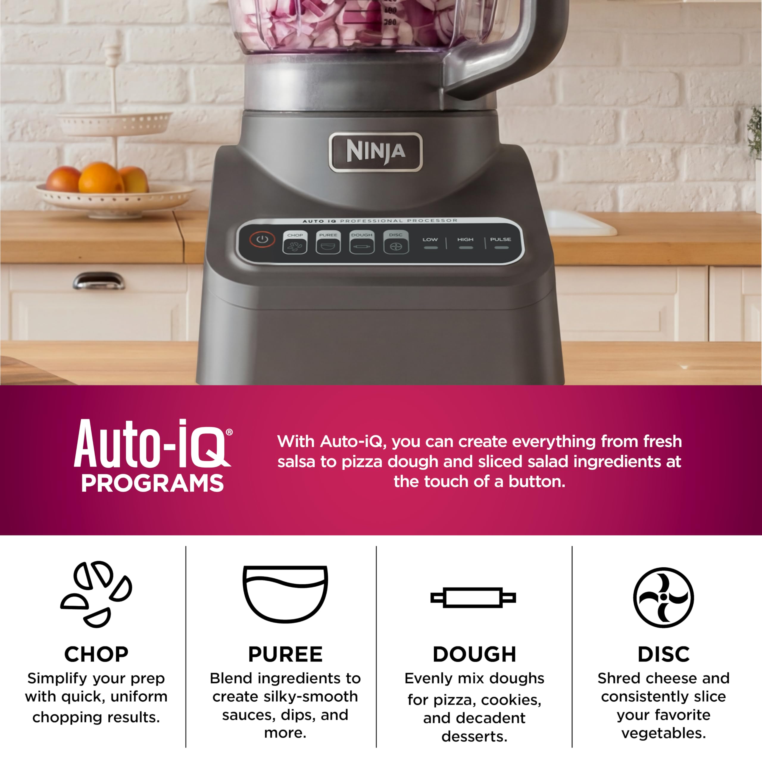 9-Cup Food Processor with Dough Function