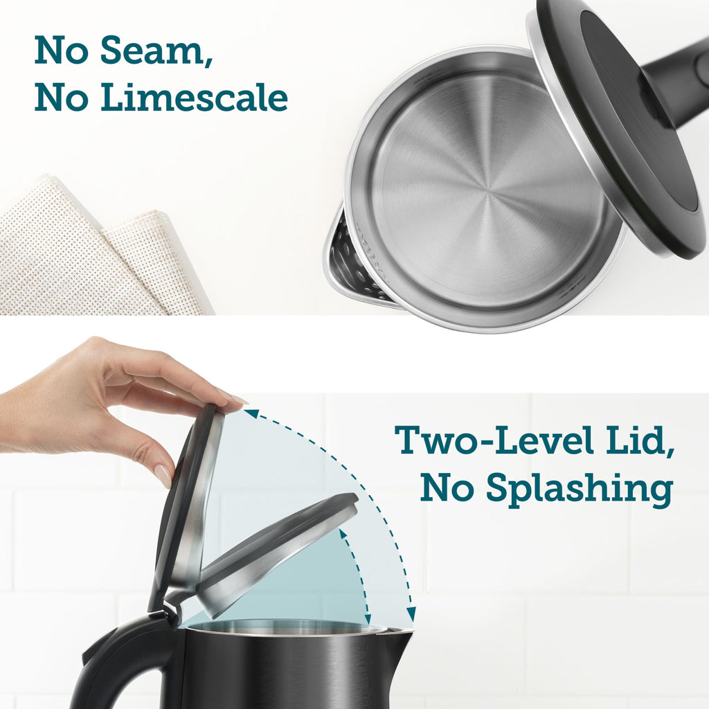 Double Wall Stainless Steel Electric Kettle