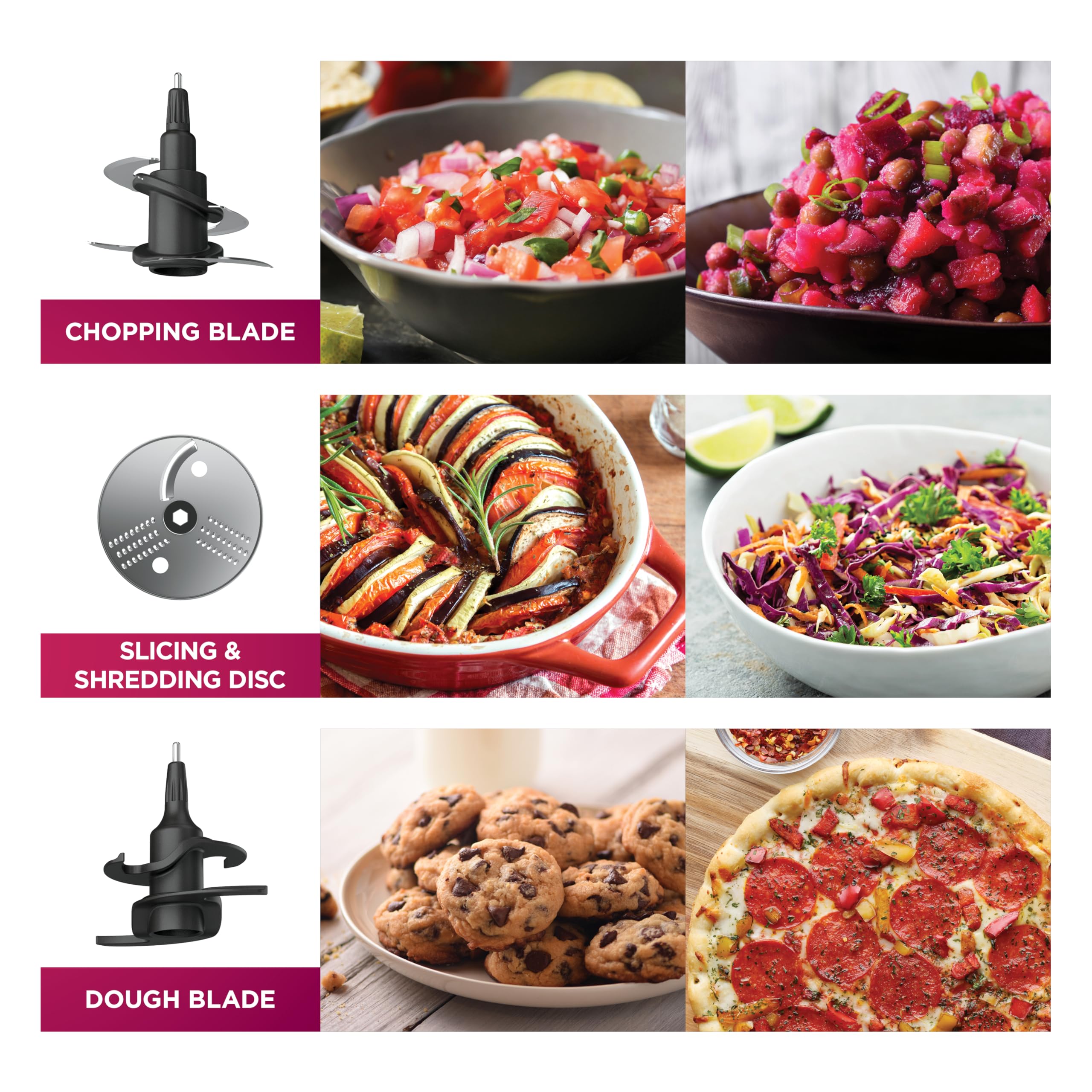 9-Cup Food Processor with Dough Function